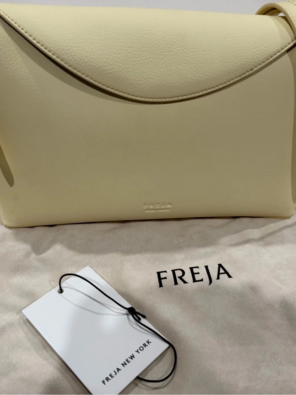 Freja New York Hudson bag in Butter